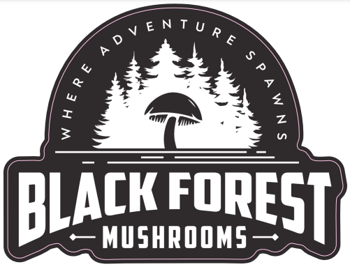 Black Forest Mushrooms Logo Sticker