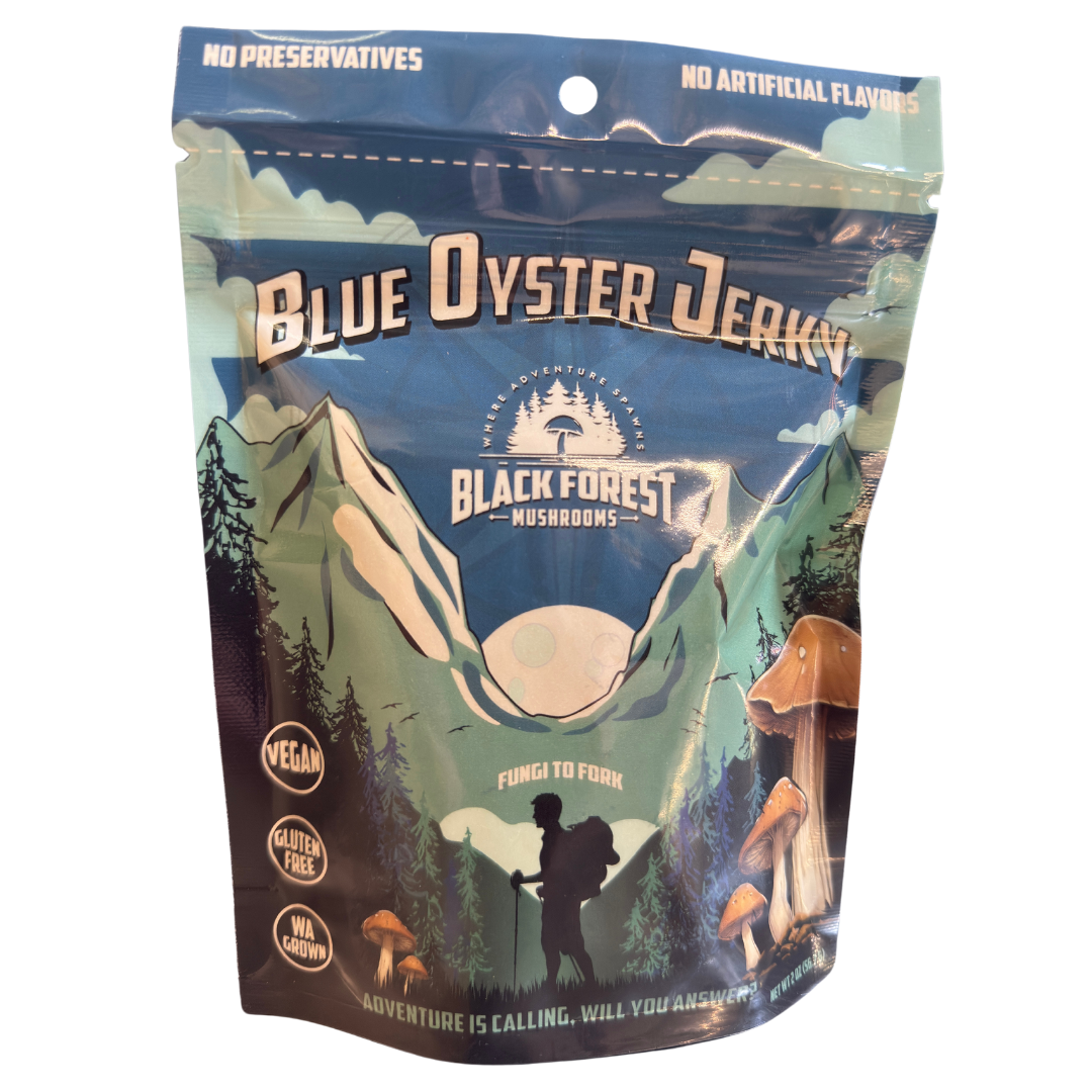 Blue Oyster Mushroom Jerky