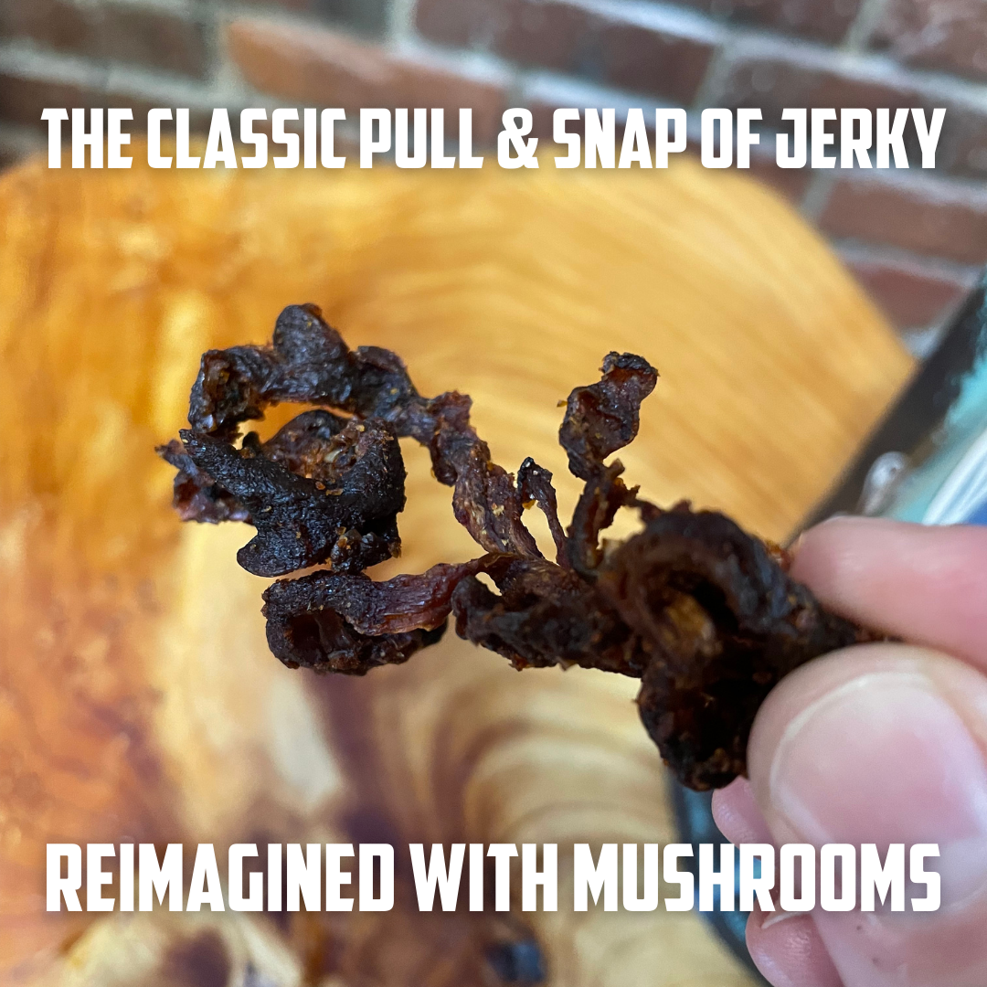 Blue Oyster Mushroom Jerky