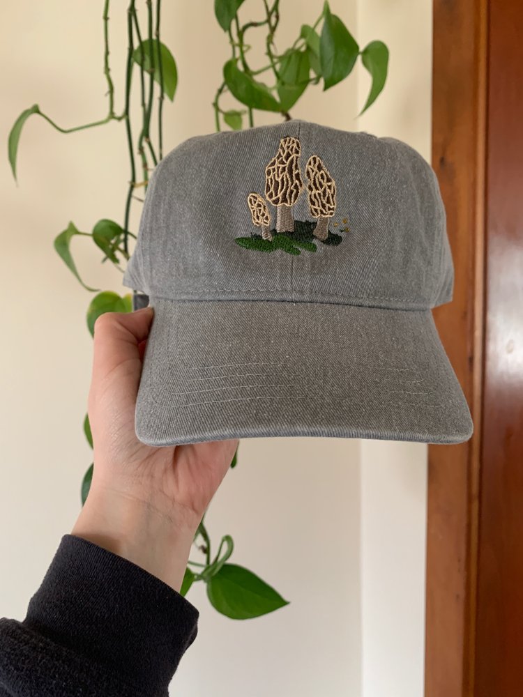 Morel Mushroom 6-Panel Hat