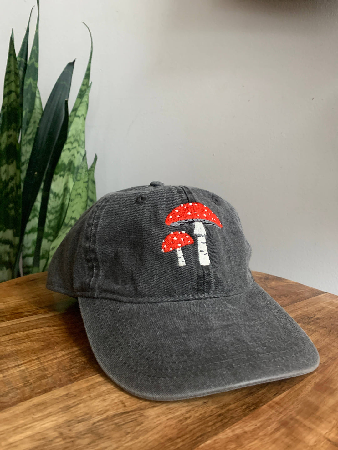 Amanita Mushroom Embroidered Hat