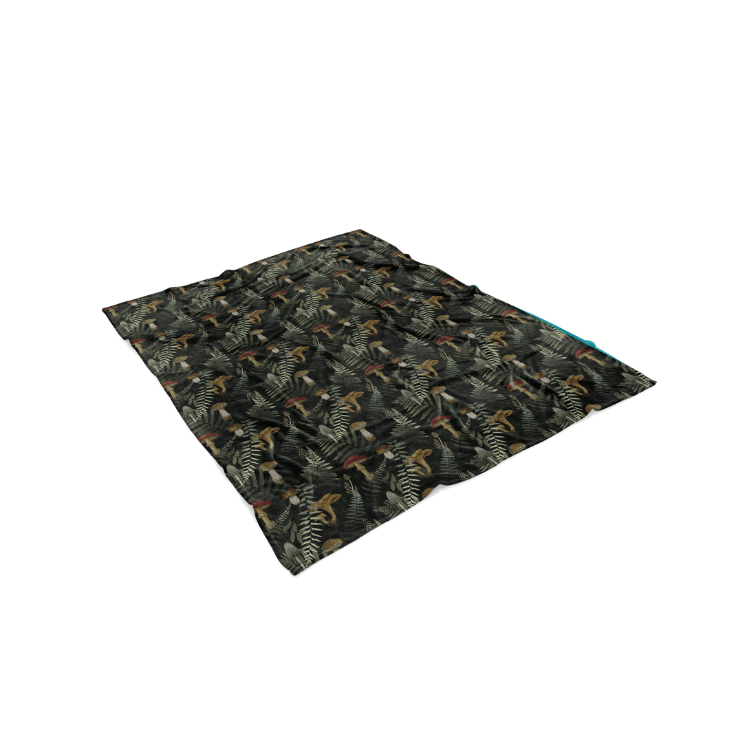 Dark Forest Blanket: 50x60"