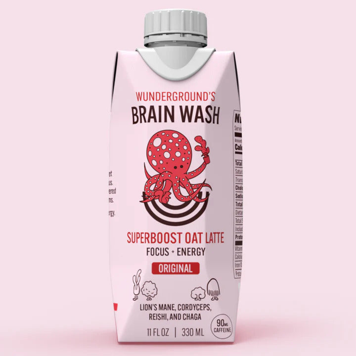 Wunderground Brainwash Superboost Cold Brew Oat Latte