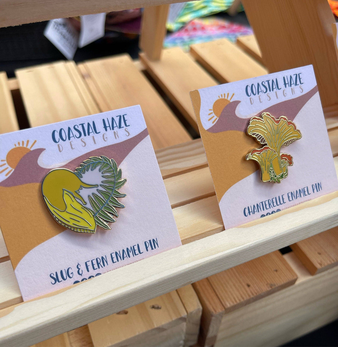 Chanterelle Enamel Pin