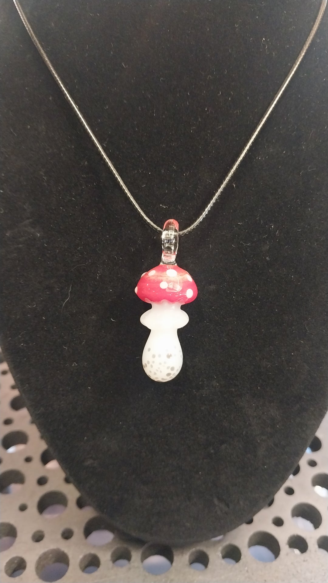 Amanita Necklace | Walker Art Glass