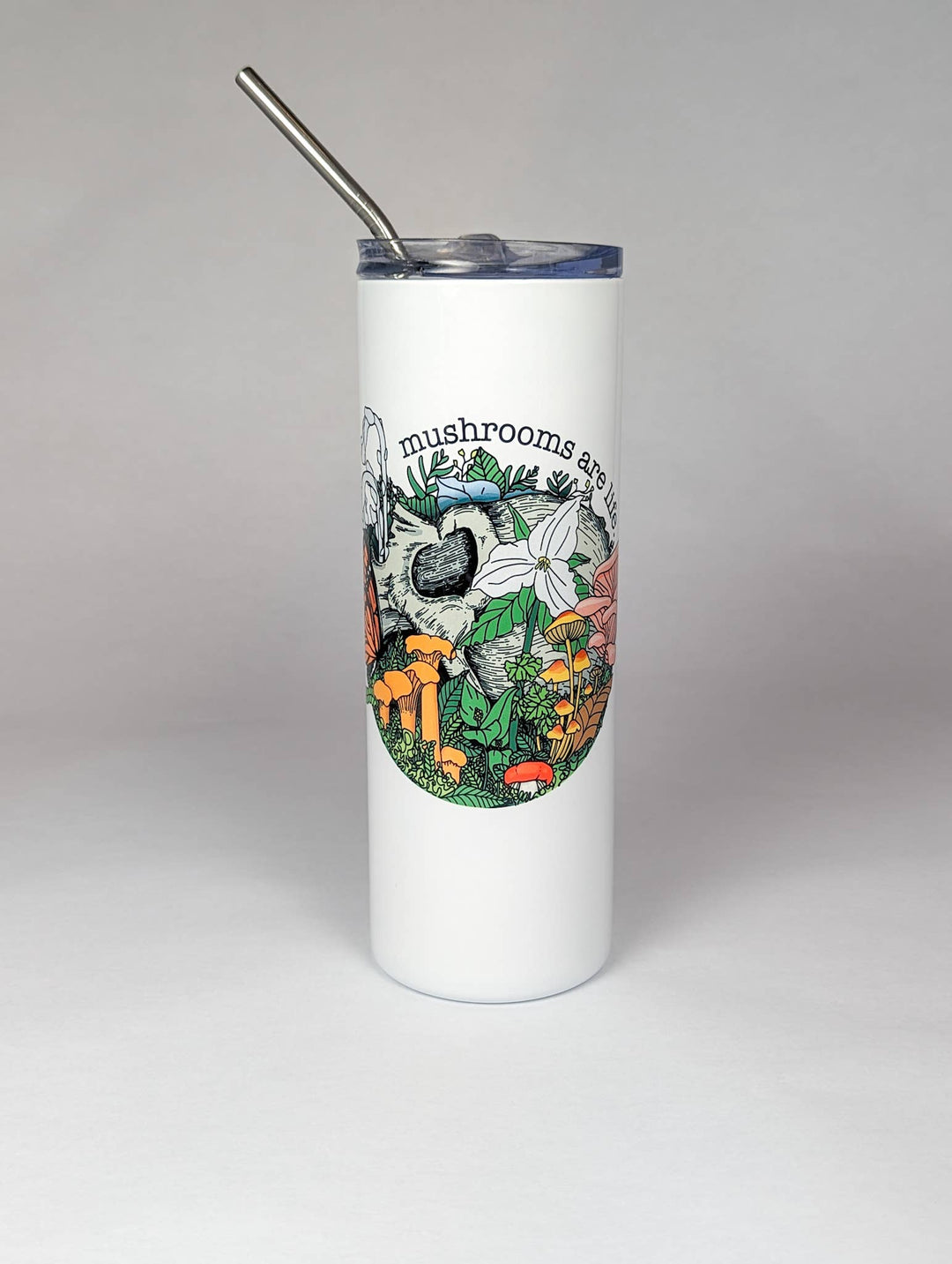 Mushrooms Are Life | 20oz Steel Travel Mug