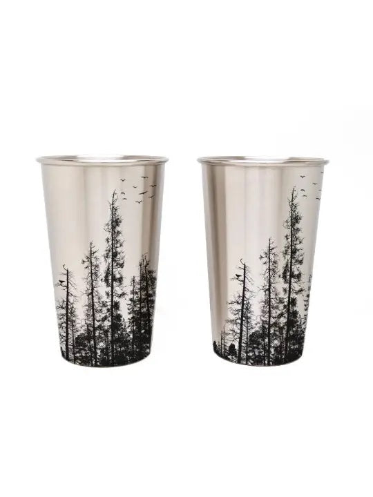 Lost Forest Stainless Steel Cup- Set of 2