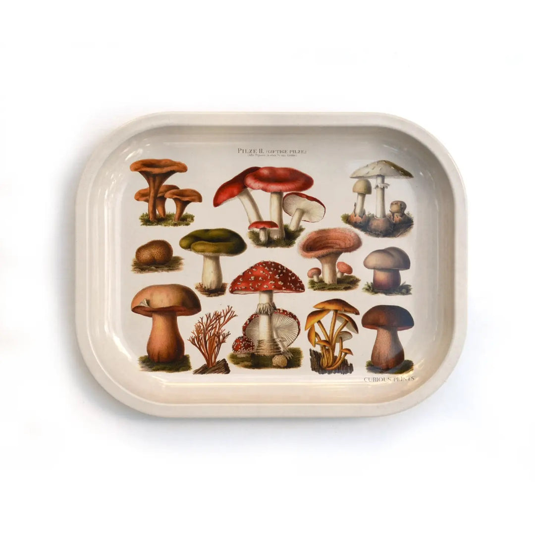 Vintage Mushroom Tray