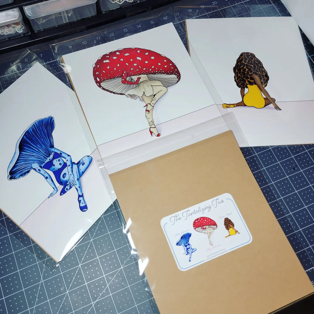 Mushroom Marauder Prints